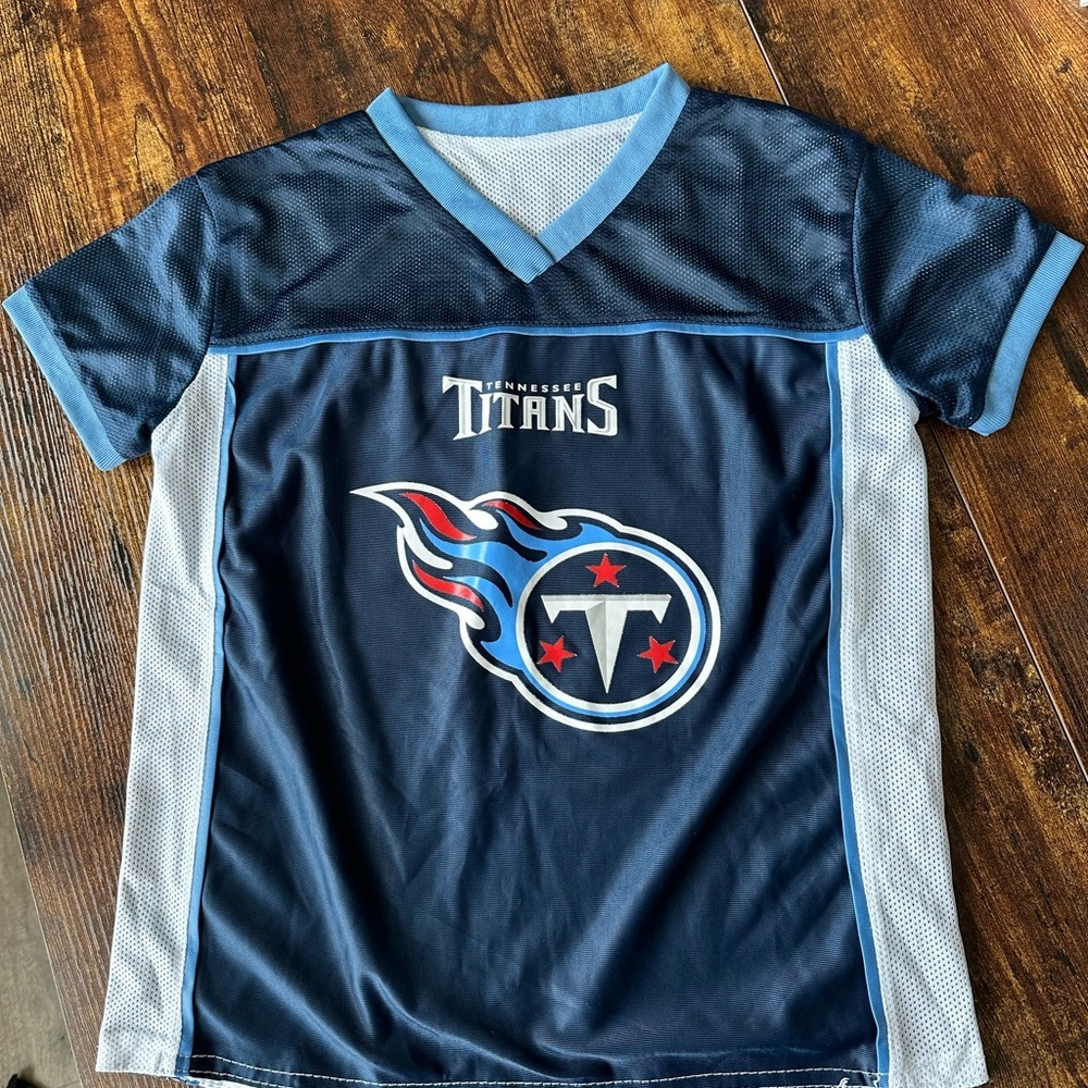 Titans Tennessee‎ Blue V-Neck Shirt